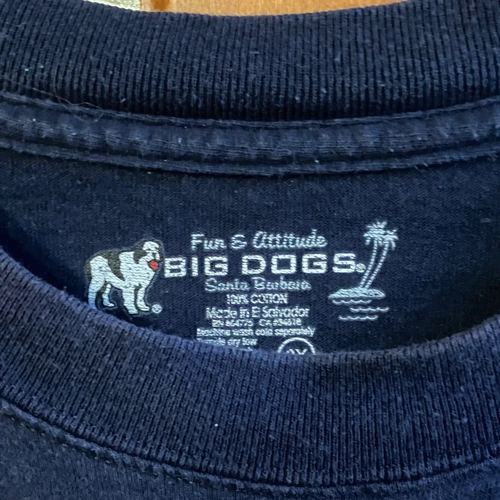 Patriotic Graphic Men's 3X Navy Blue Big Dogs T-Shirt 4th of July Spring Summer - Picture 2 of 6
